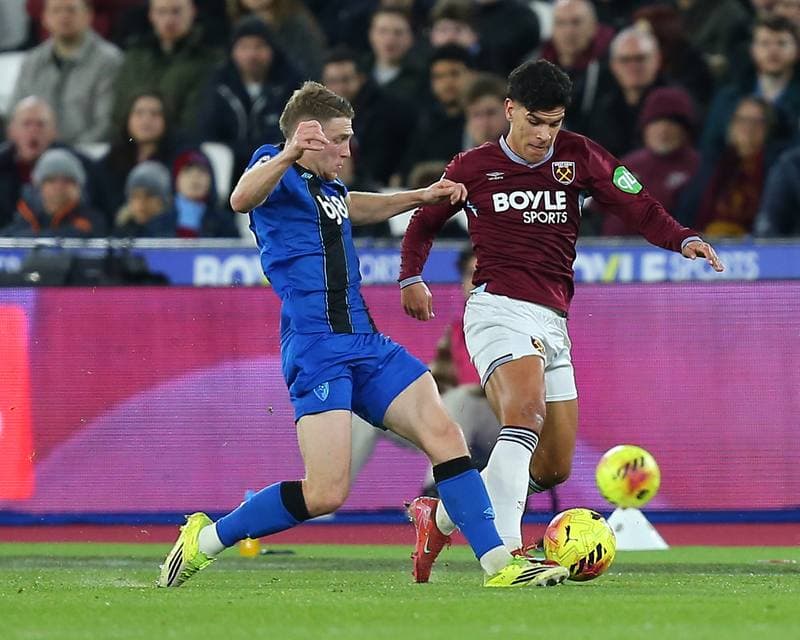Football. Premier League. West Ham United - AFC Bournemouth. 21.02.2026