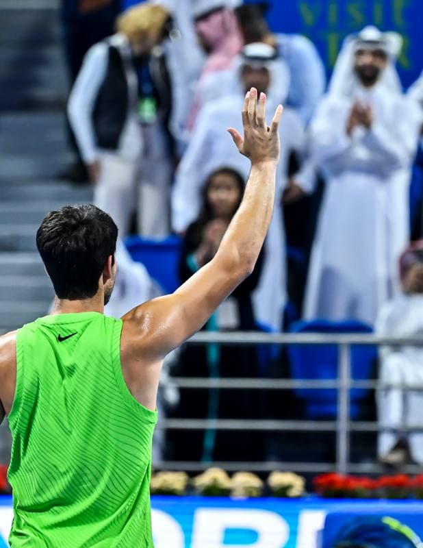 Tennis. ATP Qatar Exxonmobil Open. Carlos Alcaraz - Andrey Rublev. 20.02.2026