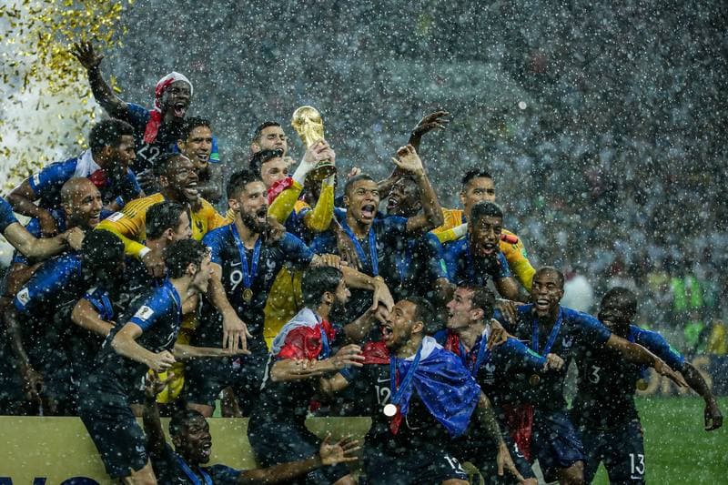 Football. FIFA World Cup Final. France - Croatia. 15.07.2018