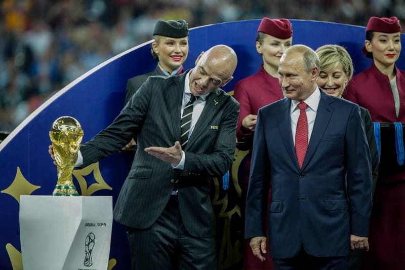 Football. FIFA World Cup Final. France - Croatia. 15.07.2018