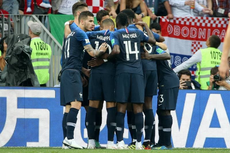 Football. FIFA World Cup Final. France - Croatia. 15.07.2018