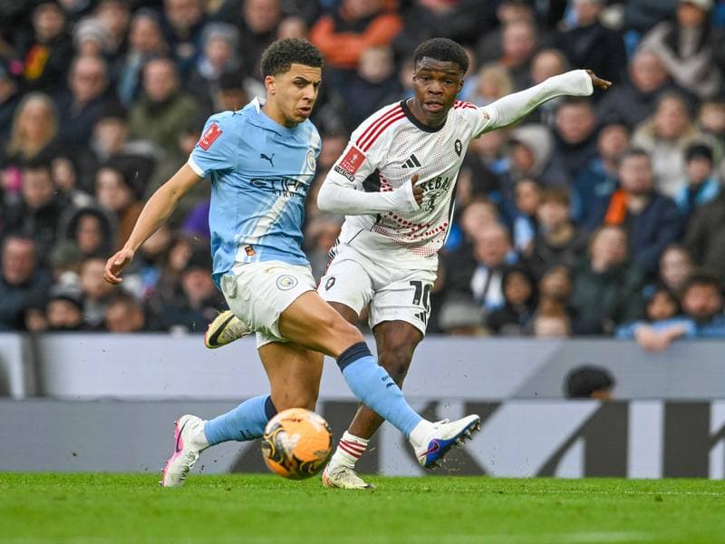 Football. Emirates FA Cup. Manchester City - Salford City. 14.02.2026
