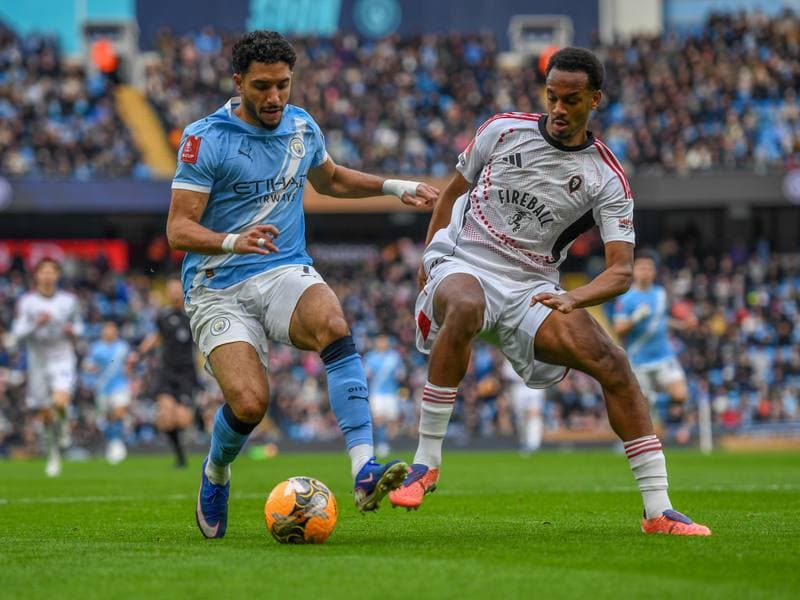 Football. Emirates FA Cup. Manchester City - Salford City. 14.02.2026