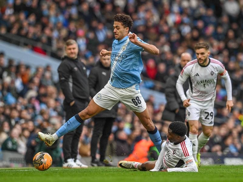 Football. Emirates FA Cup. Manchester City - Salford City. 14.02.2026