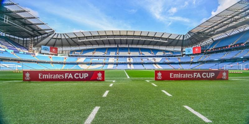 Football. Emirates FA Cup. Manchester City - Salford City. 14.02.2026