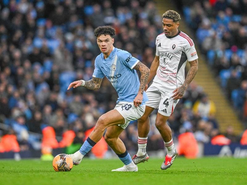 Football. Emirates FA Cup. Manchester City - Salford City. 14.02.2026