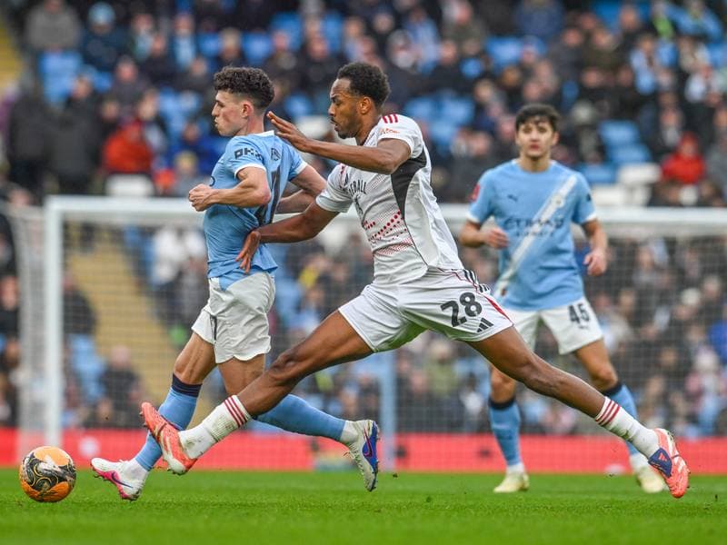 Football. Emirates FA Cup. Manchester City - Salford City. 14.02.2026
