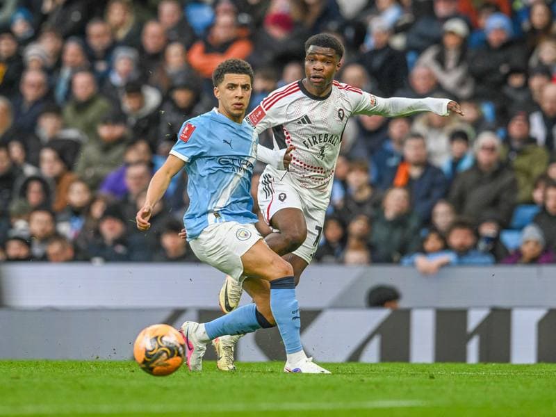 Football. Emirates FA Cup. Manchester City - Salford City. 14.02.2026