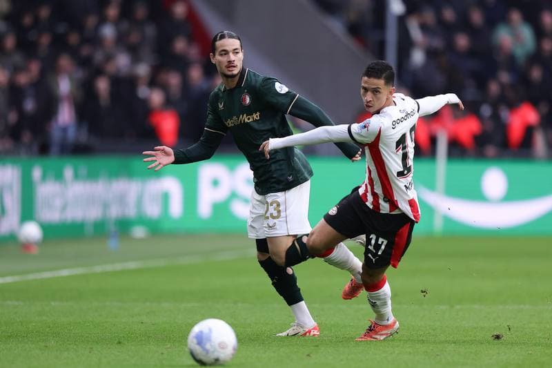 Football. Dutch Eredivisie. PSV - Feyenoord. 01.02.2025