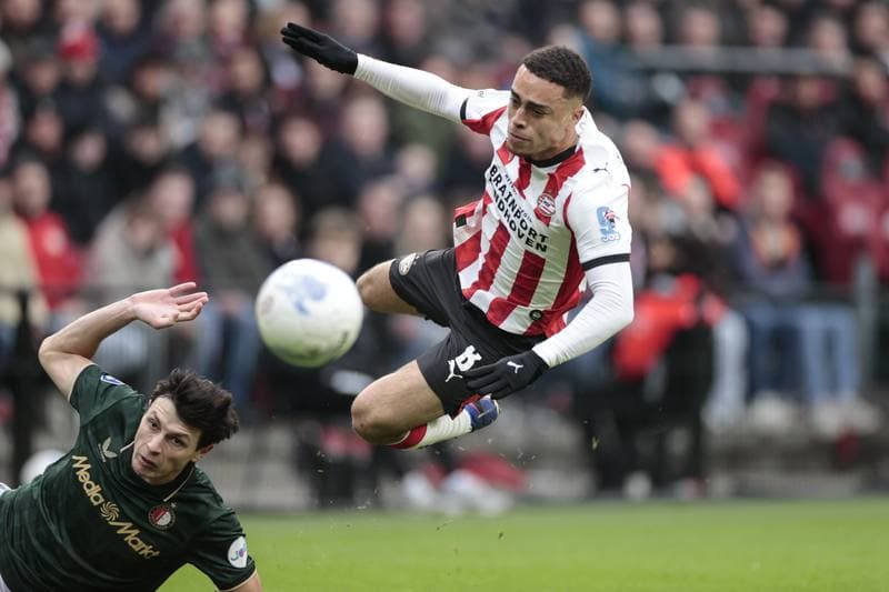 Football. Dutch Eredivisie. PSV - Feyenoord. 01.02.2025