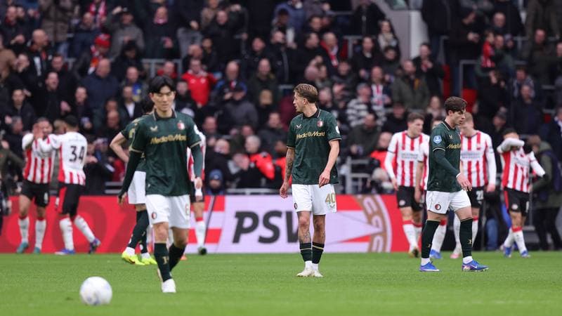 Football. Dutch Eredivisie. PSV - Feyenoord. 01.02.2025
