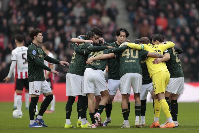Football. Dutch Eredivisie. PSV - Feyenoord. 01.02.2025