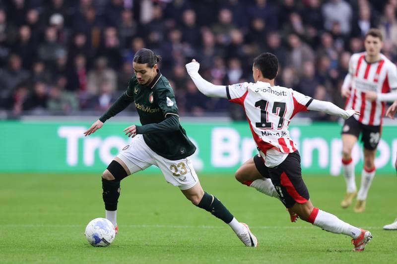 Football. Dutch Eredivisie. PSV - Feyenoord. 01.02.2025