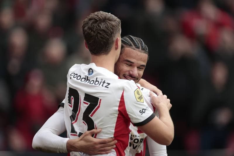 Football. Dutch Eredivisie. PSV - Feyenoord. 01.02.2025