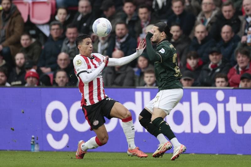 Football. Dutch Eredivisie. PSV - Feyenoord. 01.02.2025
