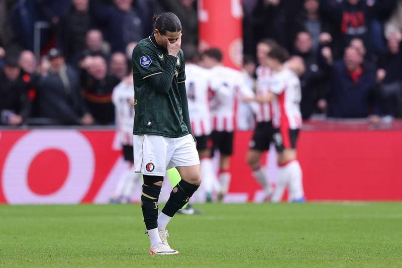 Football. Dutch Eredivisie. PSV - Feyenoord. 01.02.2025