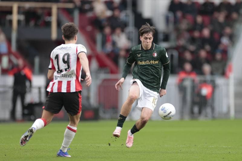 Football. Dutch Eredivisie. PSV - Feyenoord. 01.02.2025