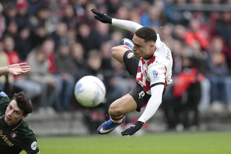 Football. Dutch Eredivisie. PSV - Feyenoord. 01.02.2025