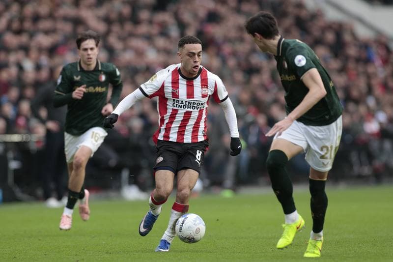 Football. Dutch Eredivisie. PSV - Feyenoord. 01.02.2025