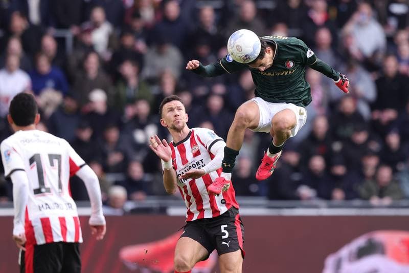 Football. Dutch Eredivisie. PSV - Feyenoord. 01.02.2025