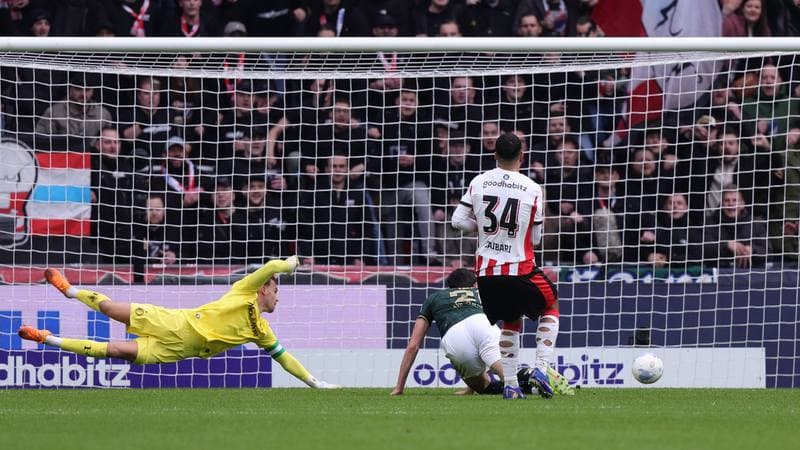 Football. Dutch Eredivisie. PSV - Feyenoord. 01.02.2025
