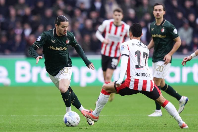 Football. Dutch Eredivisie. PSV - Feyenoord. 01.02.2025
