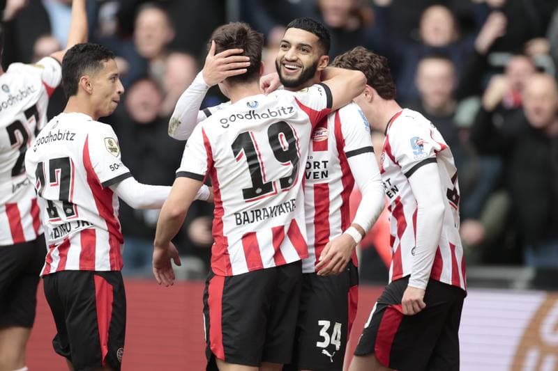 Football. Dutch Eredivisie. PSV - Feyenoord. 01.02.2025
