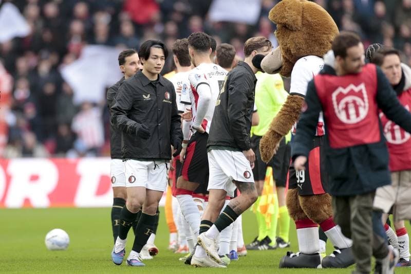 Football. Dutch Eredivisie. PSV - Feyenoord. 01.02.2025