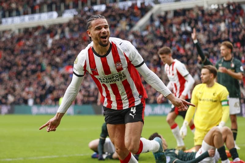 Football. Dutch Eredivisie. PSV - Feyenoord. 01.02.2025