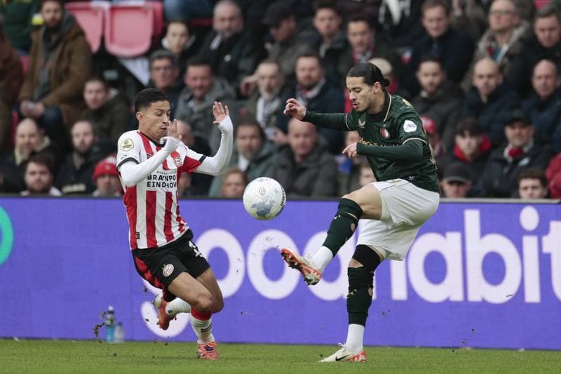 Football. Dutch Eredivisie. PSV - Feyenoord. 01.02.2025