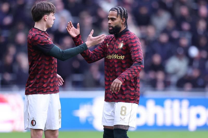Football. Dutch Eredivisie. PSV - Feyenoord. 01.02.2025