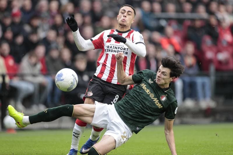Football. Dutch Eredivisie. PSV - Feyenoord. 01.02.2025