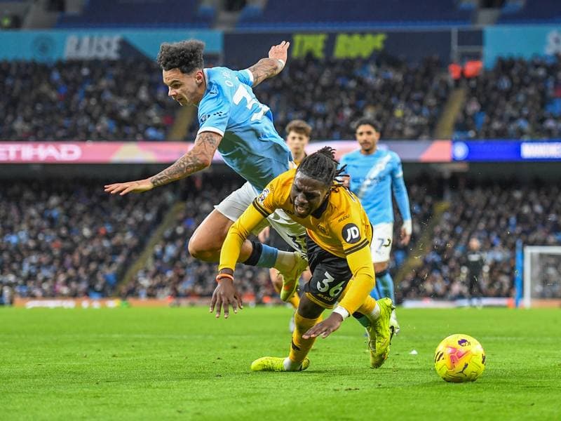 Football. Premier League. Manchester City - Wolverhampton Wanderers. 24.01.2026