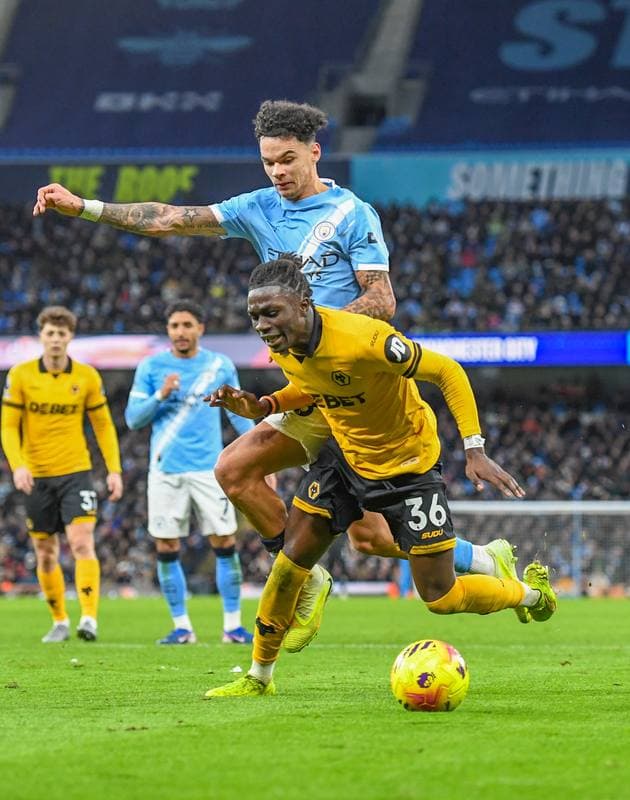 Football. Premier League. Manchester City - Wolverhampton Wanderers. 24.01.2026