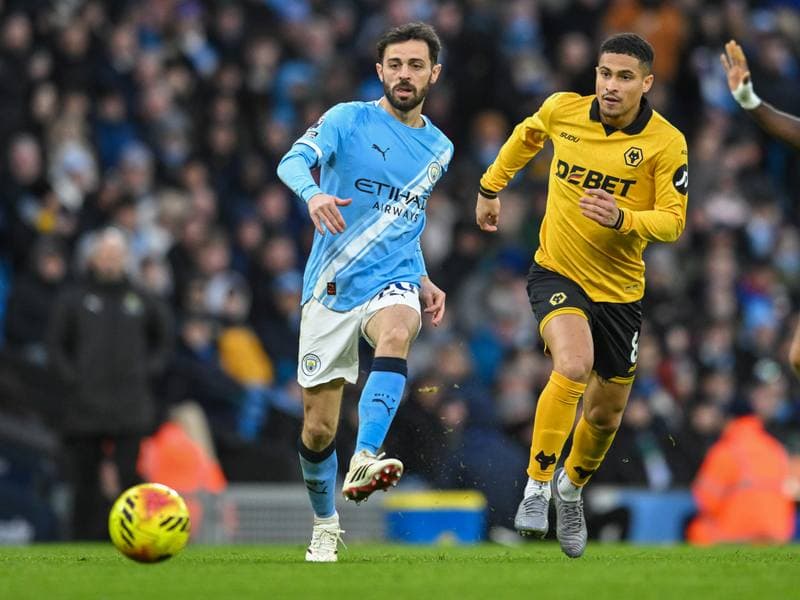 Football. Premier League. Manchester City - Wolverhampton Wanderers. 24.01.2026