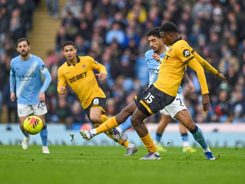 Football. Premier League. Manchester City - Wolverhampton Wanderers. 24.01.2026