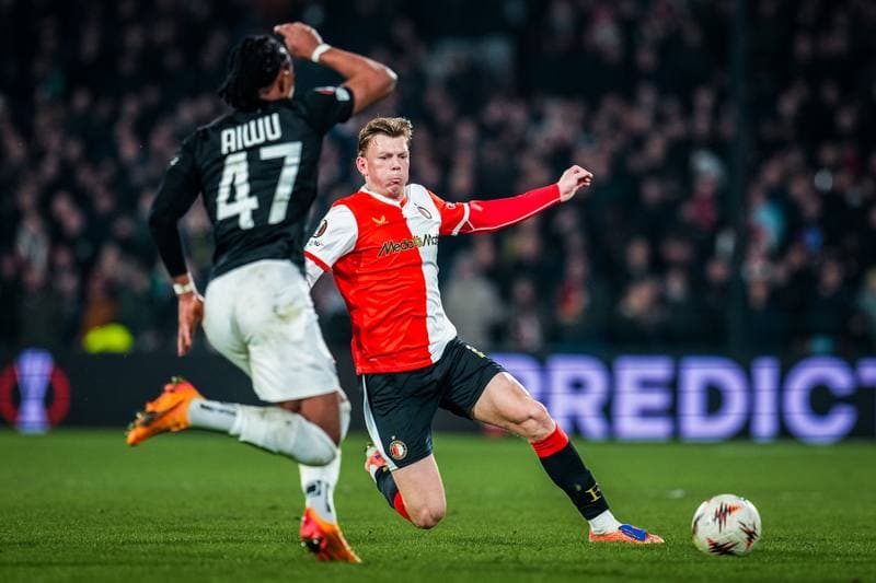 Football. UEFA Europa League. Feyenoord - Sturm Graz. 22.01.2026