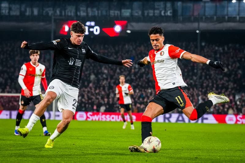 Football. UEFA Europa League. Feyenoord - Sturm Graz. 22.01.2026