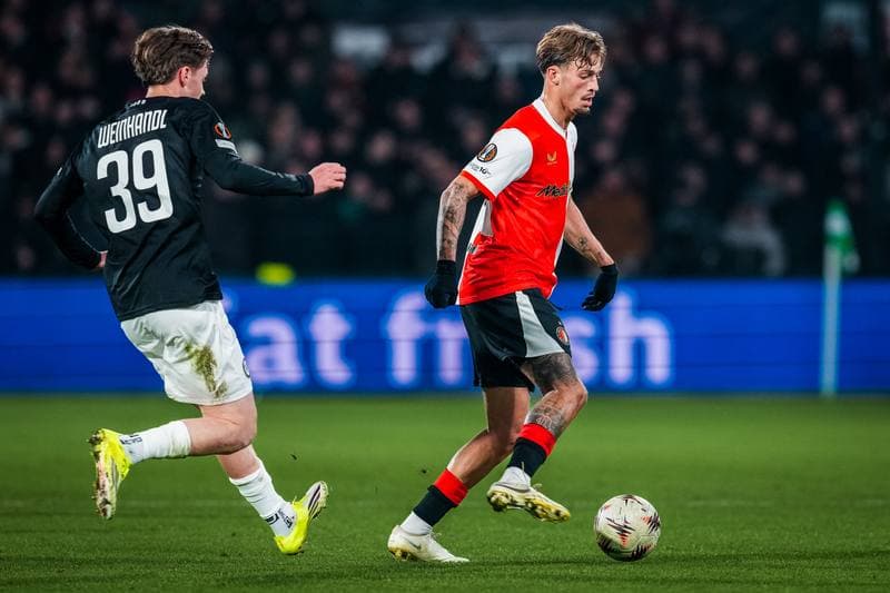 Football. UEFA Europa League. Feyenoord - Sturm Graz. 22.01.2026