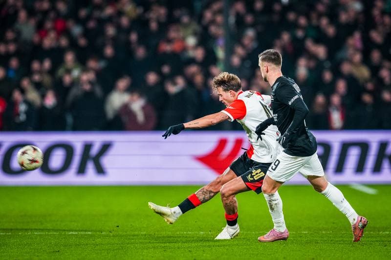 Football. UEFA Europa League. Feyenoord - Sturm Graz. 22.01.2026