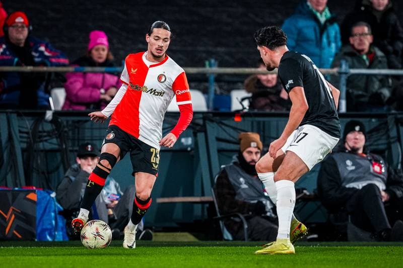 Football. UEFA Europa League. Feyenoord - Sturm Graz. 22.01.2026