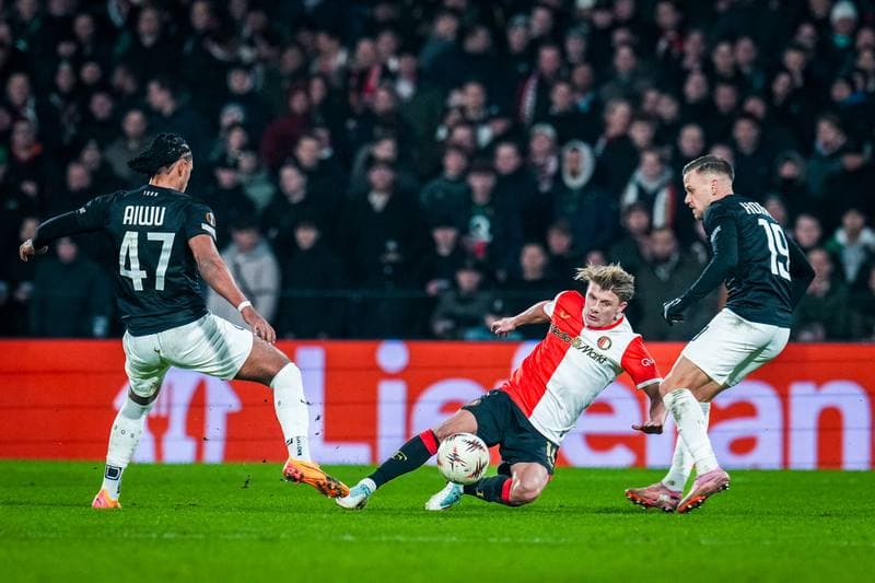 Football. UEFA Europa League. Feyenoord - Sturm Graz. 22.01.2026