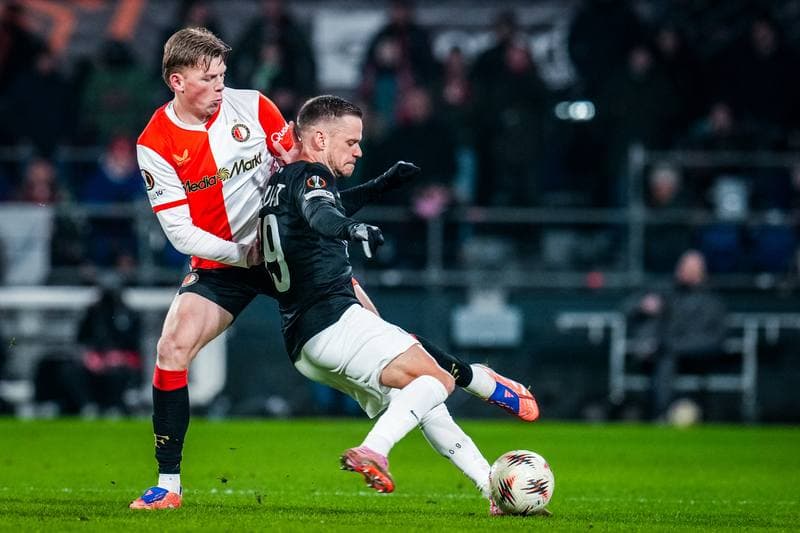 Football. UEFA Europa League. Feyenoord - Sturm Graz. 22.01.2026
