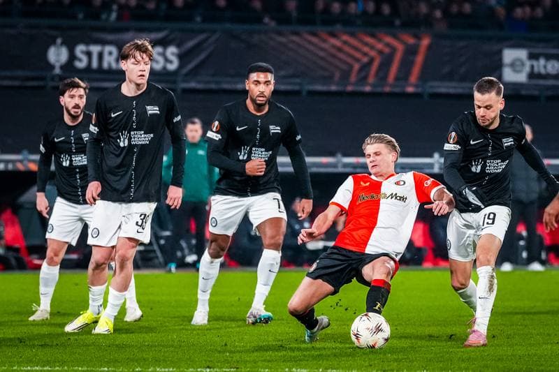 Football. UEFA Europa League. Feyenoord - Sturm Graz. 22.01.2026