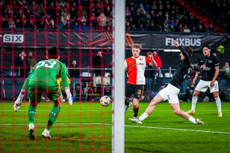Football. UEFA Europa League. Feyenoord - Sturm Graz. 22.01.2026