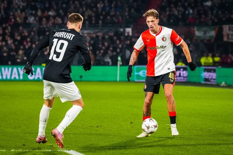 Football. UEFA Europa League. Feyenoord - Sturm Graz. 22.01.2026