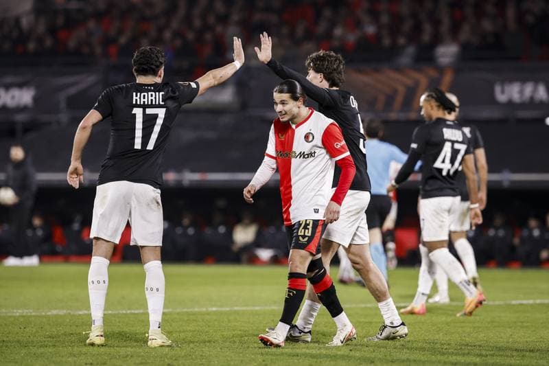 Football. UEFA Europa League. Feyenoord - SK Sturm Graz. 22.01.2026
