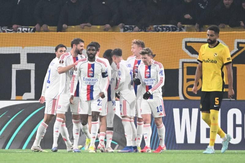 Football. UEFA Europa League. BSC Young Boys - Olympique Lyonnais. 22.01.2026