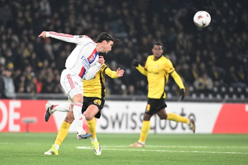 Football. UEFA Europa League. BSC Young Boys - Olympique Lyonnais. 22.01.2026