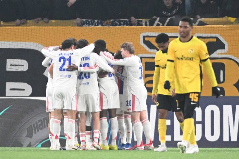 Football. UEFA Europa League. BSC Young Boys - Olympique Lyonnais. 22.01.2026